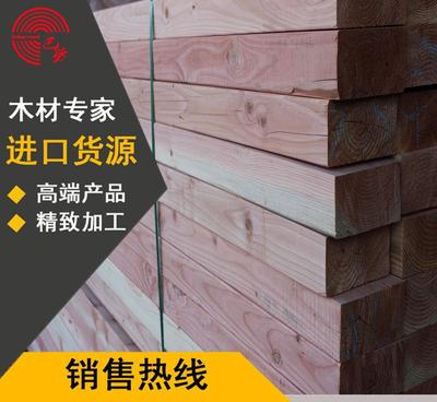 花旗松大口徑木材 仿古建立柱方柱 性能穩(wěn)定不易開裂上色性好圖片_高清圖_細(xì)節(jié)圖